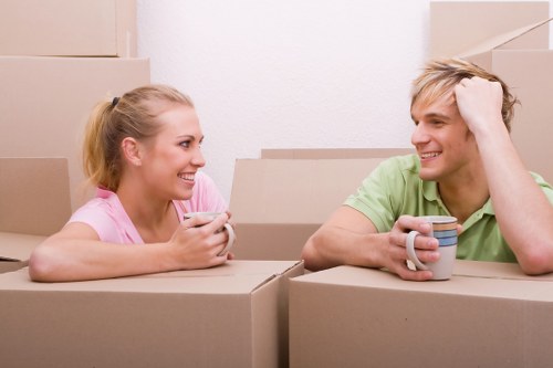 Movers handling a local home move in Finsbury Park
