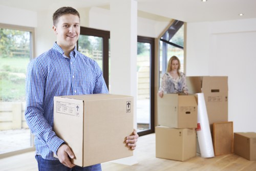 Moving van service for a residential move in Finsbury Park