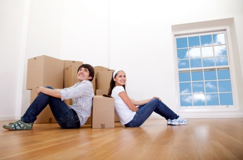 Local van service helping with a flat move near Finsbury Park