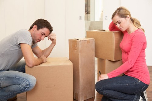 Organised moving day support for customers in Finsbury Park