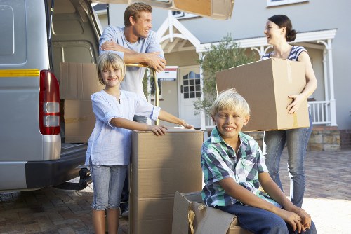 Careful boxing and labelling for a residential move in Finsbury Park
