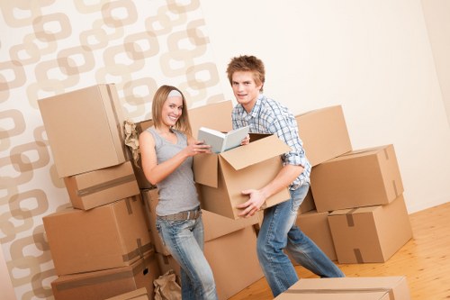 Practical moving van service for local collections and deliveries